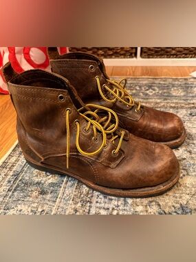 Origin Coronado Brown Leather Boots with Vibram Sole